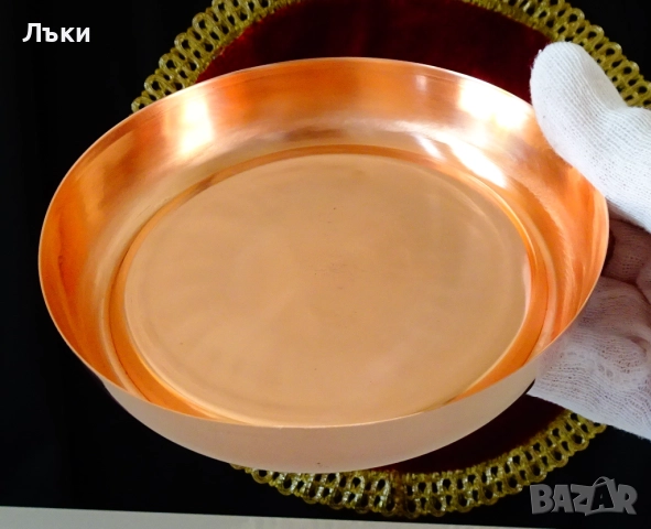 Медна поставка за бутилка,кана,стойка за горещи съдове. , снимка 4 - Антикварни и старинни предмети - 51514867