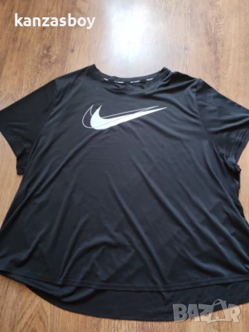 Nike Dri-FIT Swoosh Run plus size - страхотна дамска тениска 3ХЛ, снимка 3 - Тениски - 51180527
