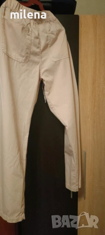 Нов бледо-розов панталон на Зара, снимка 2 - Панталони - 51447955