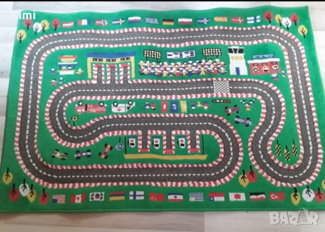 детски 3D килим с писта от формула 1, снимка 10 - Други - 52464275