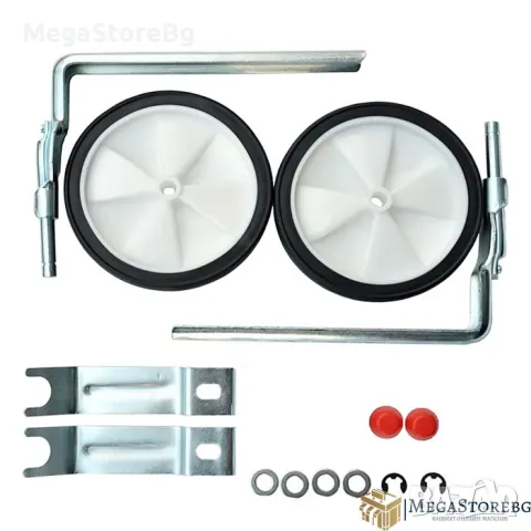 Помощни колела за детски велосипед 12″ - 20″ - 13CM К-Т PA495 , снимка 2 - Аксесоари за велосипеди - 48095269