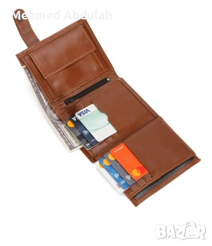 Мъжки портфейл с картодържател, снимка 5 - Портфейли, портмонета - 52844530