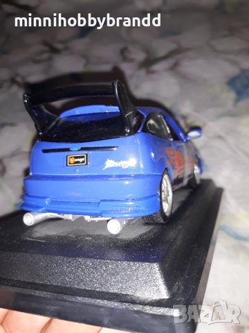 Ford Focus 1.24 WRC RALLY Burago Top Rare model., снимка 4 - Колекции - 42946640