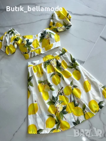 Летни сетове пола+топ Итали, снимка 2 - Комплекти - 50756696