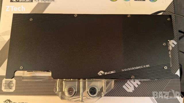 RTX 3080/3090 Gigabyte Воден Блок за Видеокарта, снимка 2 - Видеокарти - 53219507