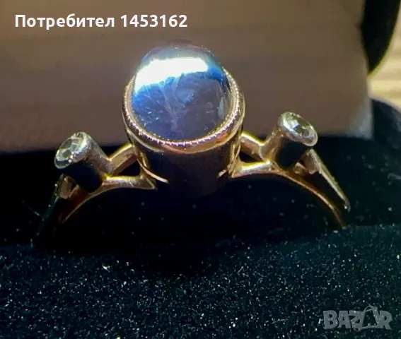 Златен руски пръстен , снимка 3 - Пръстени - 48686943