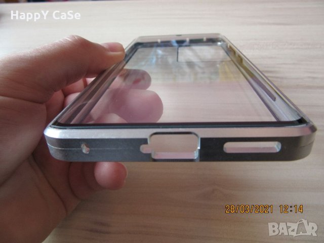 Двоен 360 градуса магнитен кейс калъф за Samsung Galaxy S21 FE / S21, снимка 10 - Калъфи, кейсове - 32070991