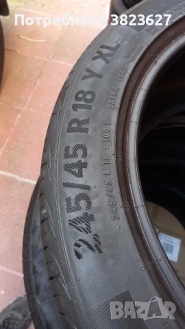 4 гуми Континентал 245 45 18 Continental , снимка 7 - Гуми и джанти - 51138663