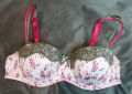 Janina - 75B сутиен с цветя, снимка 8