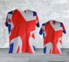 Фланелка Великобритания , снимка 1 - Тениски - 43058254