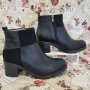 Елегантни дамски боти в черен цвят на ток модел: 741004 black, снимка 2