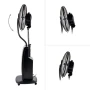 Вентилатор с водна мъгла - 16" 7in1, 90W, мултифункционален, LED, дисплей, снимка 12