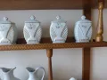 Буркани за подправки български порцелан Видин 1962 г, снимка 6