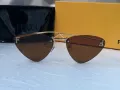 Fendi Дамски слънчеви очила тъиъгълни 3 цвята , снимка 13