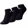 Спортни къси черни чорапи Kappa - 3 чифта в опаковка, снимка 1 - Мъжки чорапи - 32840548