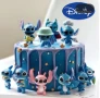 Комплект фигурки за торта Лило и Стич, пластмасови фигурки Lilo and Stitch , снимка 4