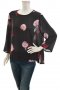 Дамска блуза на цветя, снимка 1 - Блузи с дълъг ръкав и пуловери - 27692923