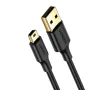 UGREEN USB 2.0 тип A до Mini B кабел за предаване на данни. Съвместим с GoPro Hero 3+, Hero HD, снимка 1