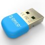Orico блутут адаптер Bluetooth 4.0 USB adapter, blue - BTA-403-BL, снимка 1 - Кабели и адаптери - 43481999