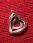ДВЕ СЪРЦА в ЕДНО РОМАНТИЧЕН СРЕБЪРЕН МЕДАЛЬОН ВИНТИДЖ АРТ ПЕНДАНТ СРЕБРО 45732, снимка 11