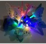 Верига от LED лампички за градината  с пеперуди