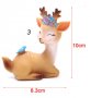 Голяма сърна сърнича пластмасова фигурка за украса торта и др, снимка 5