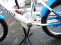 Детски велосипед 16” Reactor Foxy, стоманена рамка, контра, син/бял , снимка 8