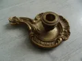 № 8000 стар метален / бронзов свещник   , снимка 2