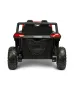Офроуд акумулаторен автомобил AXEL – Червен, 4x4, с дистанционно и LED, снимка 6