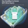 Нов 300mbps Wi-Fi усилвател рипийтър хотспот за интернет мрежа, снимка 5