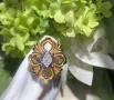 Buccellati пръстен с мойсанит, снимка 2
