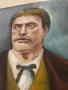 Картина Венелин Петров - “ Портрет на Васил Левски” масло върху платно, снимка 3