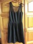 черна рокля с тюлени презрамки на Зара, снимка 1