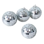 6190 Комплект коледни топки за елха с диско ефект, 7 см, 4 броя, снимка 2