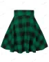 Дамска ежедневна модна карирана пола, 3цвята , снимка 10