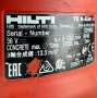 Hilti TE 6-A36 - Акумулаторен перфоратор 36V, снимка 4
