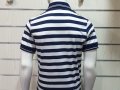Нова мъжка моряшка блуза на тъмносиньо и бяло райе с яка и копчета, снимка 10