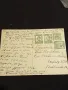 Стара пощенска картичка Царство България 1937г. с печати и марки за КОЛЕКЦИЯ 23682, снимка 1