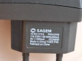SAGEM адаптер 5V 500mA, снимка 4