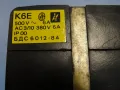 Контактор въздушен К6Е ЕАЗ contactor 380V/6A coil 24VAC, снимка 2