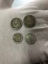 Лот от сребърни монети Нидерландски гулдени различни номинали и години