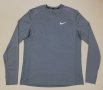 Nike DRI-FIT оригинална блуза XL Найк спорт фитнес фланелка, снимка 1 - Спортни дрехи, екипи - 36719900