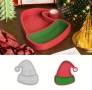 Молд поднос коледна шапка 18,4 см, снимка 5