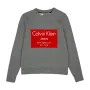 Дамска блуза Calvin Klein Jeans Flocked Logo Sweatshirt, снимка 1