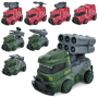 Малки камиончета - боклукчийски, пожарни, военни , снимка 1 - Коли, камиони, мотори, писти - 44874746