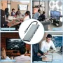Нов 12 в 1 Мултифункционален USB C Хъб, 12 порта, Поддържа HDMI/DP, снимка 5