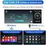 Ново 6.9" Android Car Radio с CarPlay и Bluetooth, GPS навигация кола, снимка 2