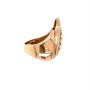 Златен дамски пръстен 5,75гр. размер:53 14кр. проба:585 модел:21171-1, снимка 3