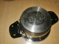 Продавам маркова масивна тенджера алпака, без капак, трислойно дъно, 1литър, снимка 2