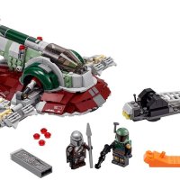 НОВО LEGO Star Wars - Boba Fett’s Starship 75312, снимка 3 - Конструктори - 43439675